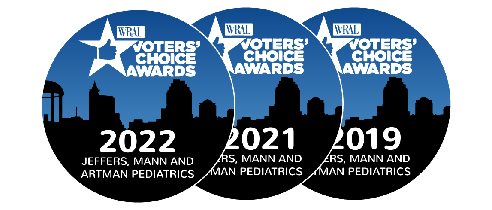 Voters Choice Award awarded to Jeffers, Mann & Artman Pediatric and Adolescent Medicine, P.A. | Raleigh Area Pediatricians